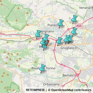 Mappa 7, 10098 Rivoli TO, Italia (3.20545)