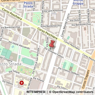Mappa Via Giovanni Fattori, 52, 10141 Torino, Torino (Piemonte)