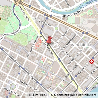 Mappa Via montebello 22, 10124 Torino, Torino (Piemonte)