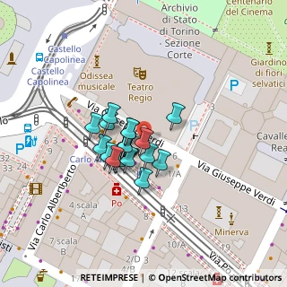 Mappa Via Virginio Giovanni, 10124 Torino TO, Italia (0.03318)
