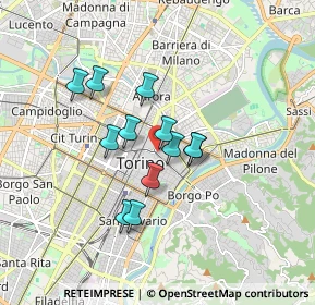 Mappa Via Virginio Giovanni, 10124 Torino TO, Italia (1.30083)