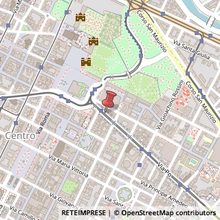 Mappa Via po 39, 10124 Torino, Torino (Piemonte)