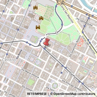 Mappa Via Carlo Alberto, 5, 10123 Torino, Torino (Piemonte)