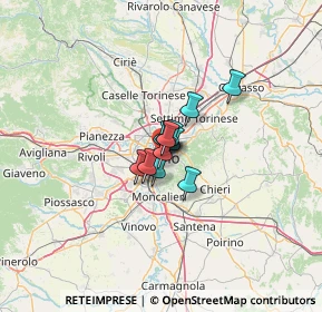 Mappa Via Virginio Giovanni, 10124 Torino TO, Italia (4.98417)