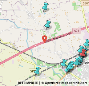 Mappa Autostrada dei Vini, 27041 Barbianello PV, Italia (1.6195)