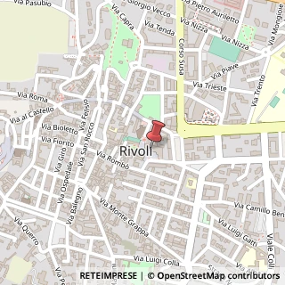 Mappa Via Rombò, 35, 10098 Rivoli, Torino (Piemonte)