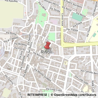 Mappa Via Romb?, 25, 10098 Rivoli, Torino (Piemonte)