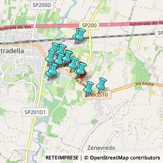 Mappa Via Emilia snc, 27049 Stradella PV, Italia (0.659)