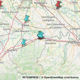 Mappa Via Emilia snc, 27049 Stradella PV, Italia (19.64545)