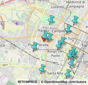 Mappa Via Giovanni Fattori, 10041 Torino TO, Italia (2.11714)
