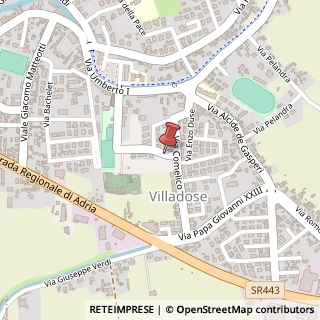 Mappa Via Martiri di Villadose, 15, 45010 Villadose, Rovigo (Veneto)