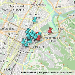 Mappa Via Guastalla, Torino TO (1.04563)