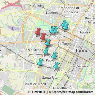 Mappa Via Cenischia, 10139 Torino TO, Italia (1.38091)