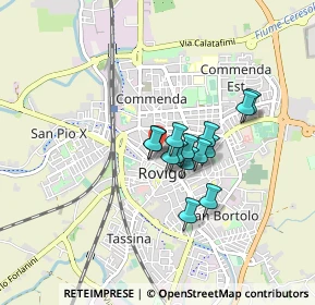 Mappa Via Guglielmo Oberdan, 45100 Rovigo RO, Italia (0.55286)