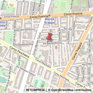 Mappa Via Bardonecchia, 104, 10139 Torino, Torino (Piemonte)