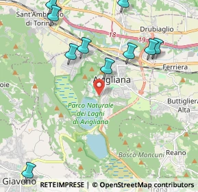 Mappa Via R. Suriani, 10051 Avigliana TO, Italia (2.69091)