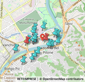 Mappa Via Oropa, 10153 Torino TO, Italia (0.676)