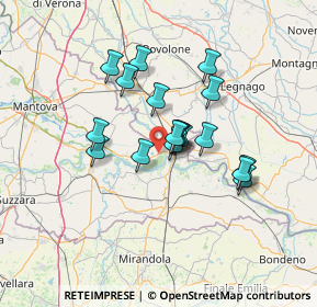 Mappa Via Cardinale Ovest, 46030 Serravalle A Po MN, Italia (10.47167)