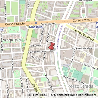 Mappa Via Vandalino,  4, 10141 Torino, Torino (Piemonte)