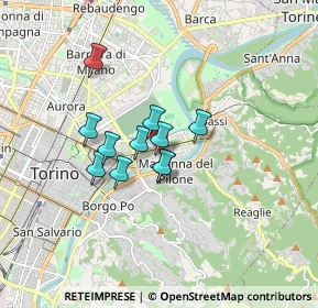 Mappa Corso 4 novembre 110 Via Lanzo 88 Corso Francia 254 Via Oropa, 10153 Torino TO, Italia (1.14)