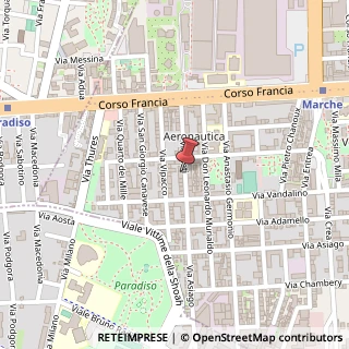Mappa Via Rieti, 22, 10142 Torino, Torino (Piemonte)