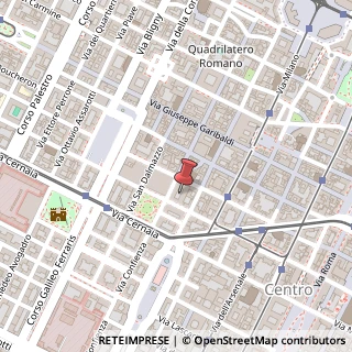 Mappa Via Antonio Bertola, 34, 10122 Torino, Torino (Piemonte)