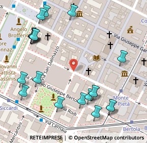 Mappa Via degli Stampatori, 10122 Torino TO, Italia (0.164)