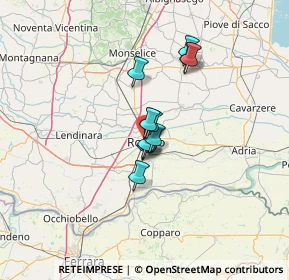 Mappa Via Portello, 45100 Rovigo RO, Italia (8.27636)