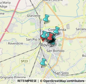 Mappa Via Portello, 45100 Rovigo RO, Italia (0.6835)