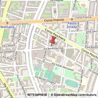 Mappa Via Bardonecchia, 174, 10141 Torino, Torino (Piemonte)