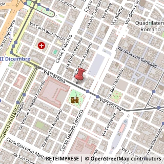 Mappa Via Cernaia, 24, 10122 Torino, Torino (Piemonte)