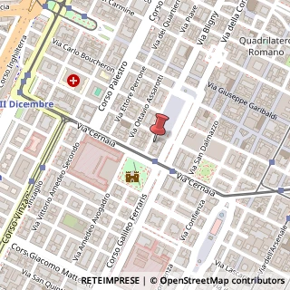 Mappa Via Antonio Fabro, 5, 10122 Torino, Torino (Piemonte)