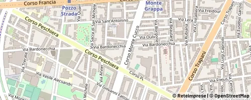 Mappa Torino
