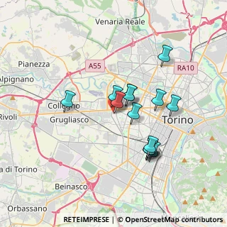 Mappa V. VANDALINO, 10141 Torino TO, Italia (3.03929)