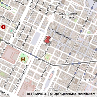 Mappa Via Santa Maria, 11, 10122 Torino, Torino (Piemonte)