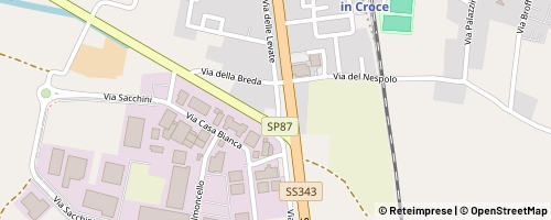 Mappa San Giovanni in Croce