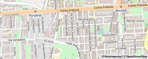 Mappa Turin