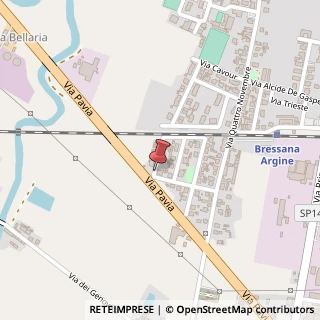 Mappa Via Nenni Pietro, 10, 27042 Bressana Bottarone, Pavia (Lombardia)