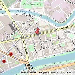 Mappa Corso Belgio, 36, 10153 Torino, Torino (Piemonte)