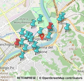 Mappa Lungo Po Antonelli, 10153 Torino TO, Italia (0.811)