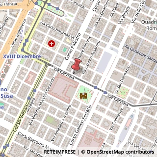 Mappa Via Cernaia, 28, 10122 Torino, Torino (Piemonte)