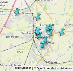 Mappa Galleria Rhodigium, 45100 Rovigo RO, Italia (1.31583)