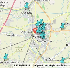 Mappa Galleria Rhodigium, 45100 Rovigo RO, Italia (1.92923)
