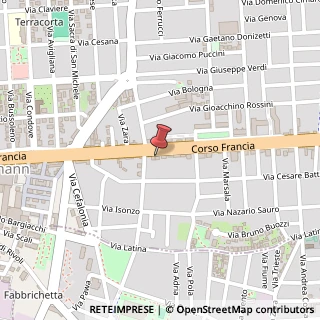 Mappa Corso Francia, 225, 10093 Collegno, Torino (Piemonte)