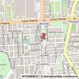 Mappa Via Vandalino, 82, 10142 Torino, Torino (Piemonte)