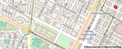 Mappa Torino