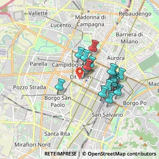 Mappa Torino, 10138 Torino TO, Italia (1.43882)