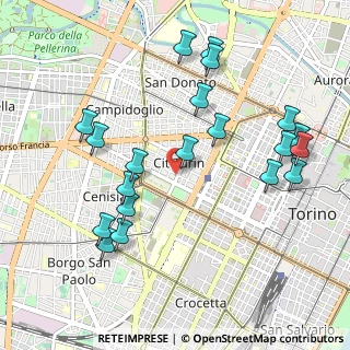 Mappa Torino, 10138 Torino TO, Italia (1.1)