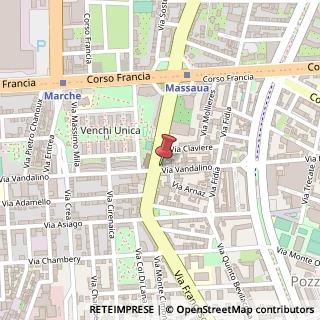 Mappa Via Francesco De Sanctis, 37, 10141 Torino, Torino (Piemonte)