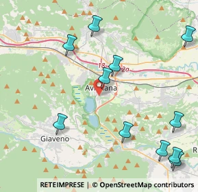 Mappa Via Micheletta, 10051 Avigliana TO, Italia (5.60417)